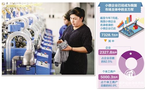 政策支持小微企業(yè)發(fā)展 為經(jīng)濟結構轉換培育新動(dòng)能