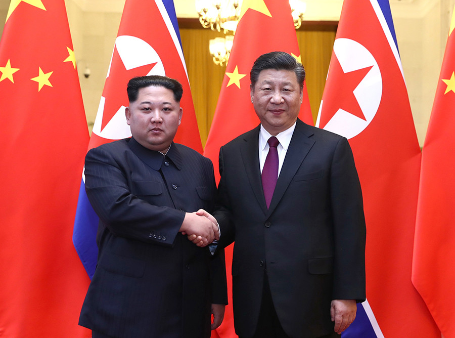 習近平同金正恩舉行會(huì )談