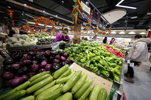 1-2月份全國居民消費價(jià)格同比上漲5.3%