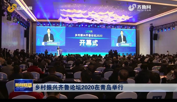 鄉村振興齊魯論壇2020在青島舉行 馬建堂李干杰作主旨演講